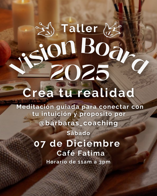 Vision Board 2025 ✨ - Café Fatima 07 de Diciembre (S.P.G.G)