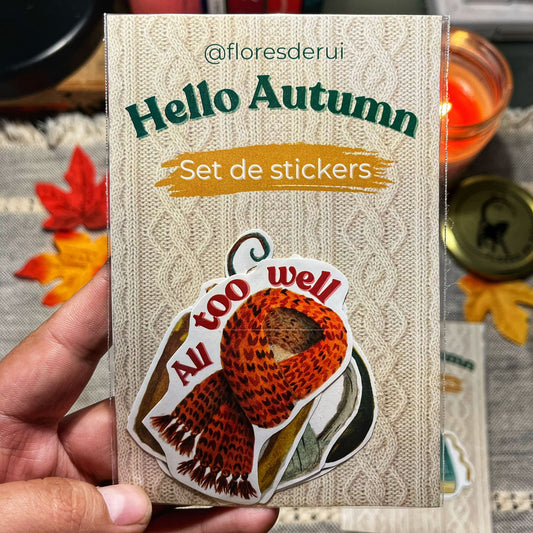 Set de Stickers  - Hello Autumn