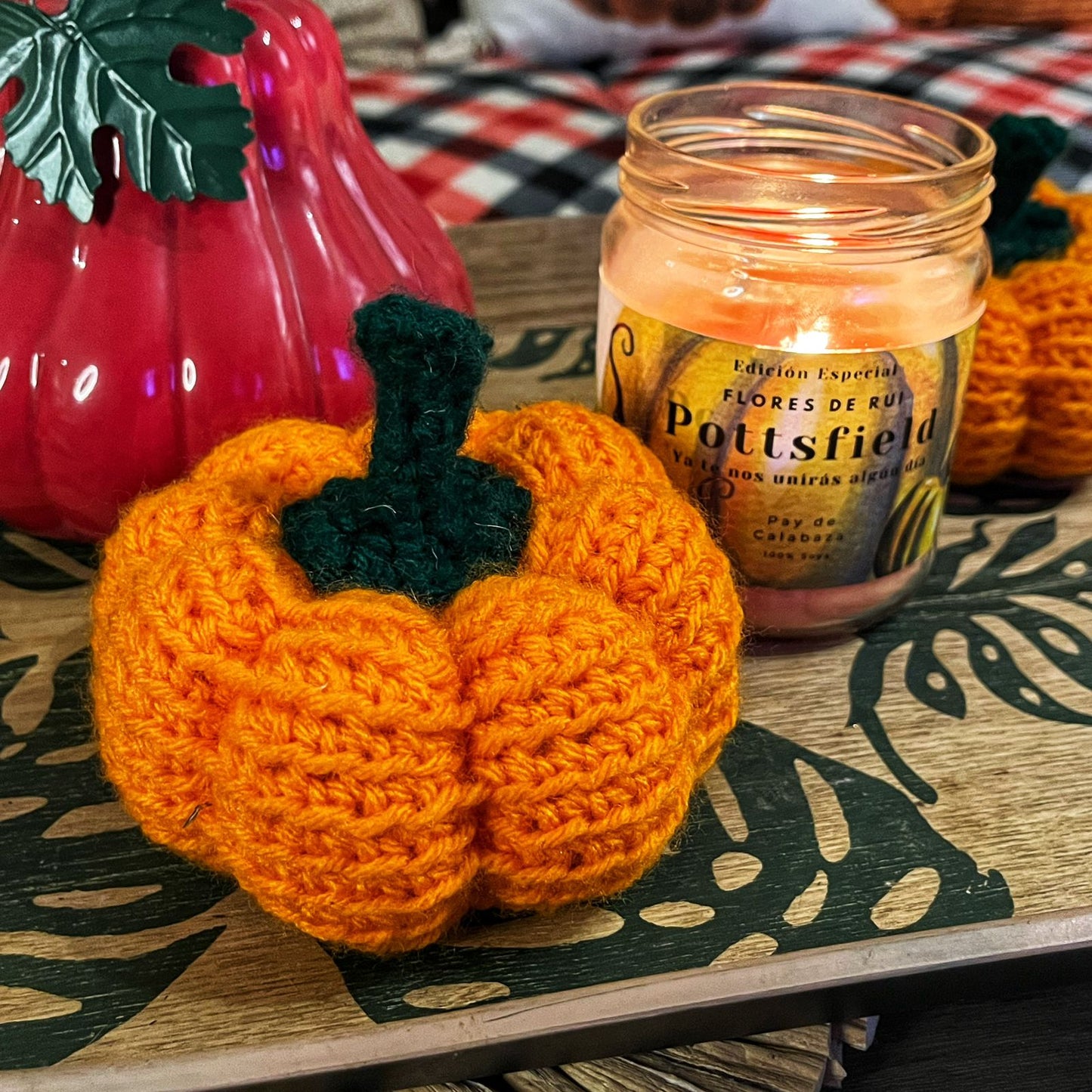 Calabaza Chica - Tejido a Crochet